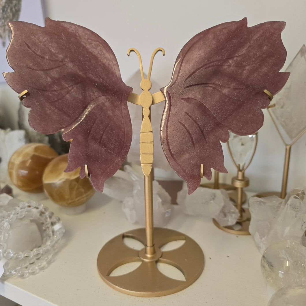 Strawberry Quartz Wings
