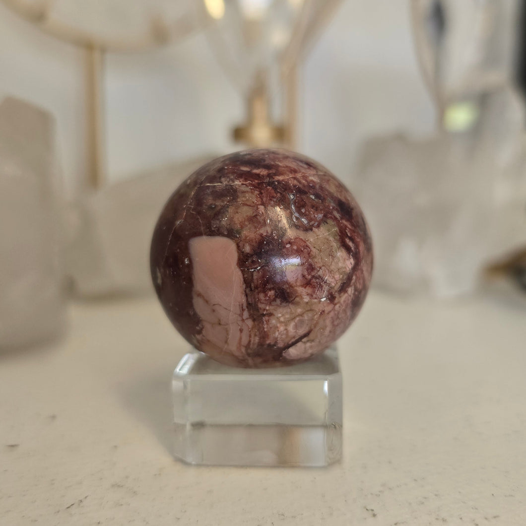Australian Pink Opal Sphere