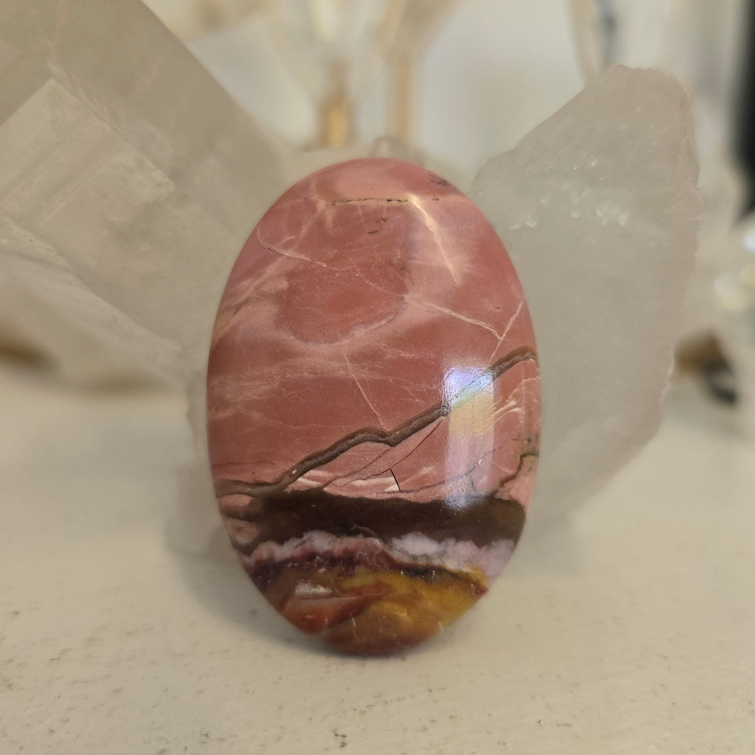 Australian Pink Opal Palmstone