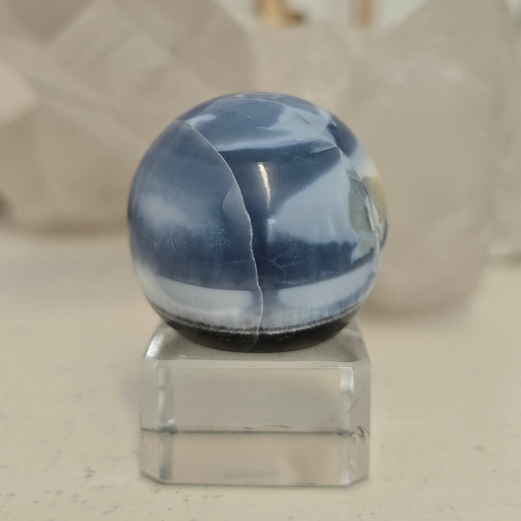 Owyhee Blue Opal Sphere