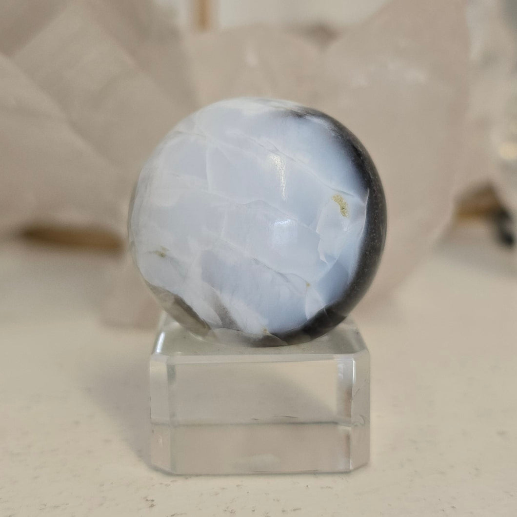 Owyhee Blue Opal Sphere