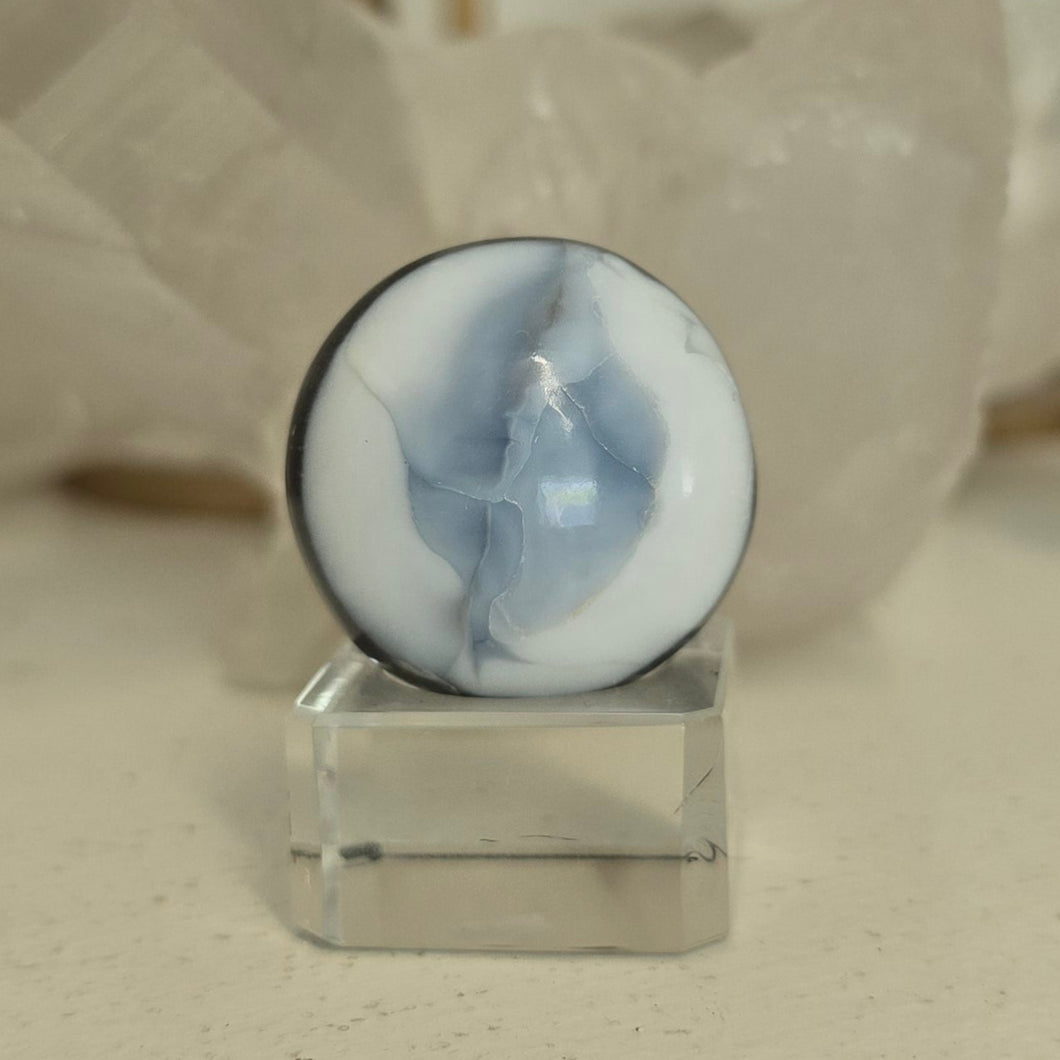 Owyhee Blue Opal Sphere