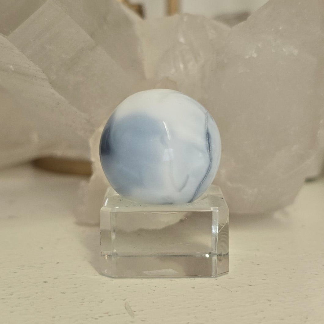 Owyhee Blue Opal Sphere