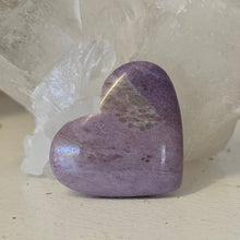 Load image into Gallery viewer, Lavender Jade Heart
