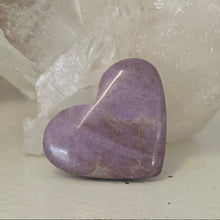 Load image into Gallery viewer, Lavender Jade Heart
