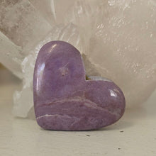 Load image into Gallery viewer, Lavender Jade Heart

