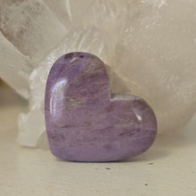 Load image into Gallery viewer, Lavender Jade Heart
