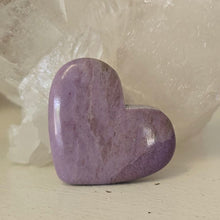 Load image into Gallery viewer, Lavender Jade Heart
