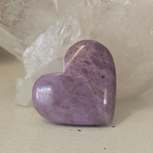 Load image into Gallery viewer, Lavender Jade Heart
