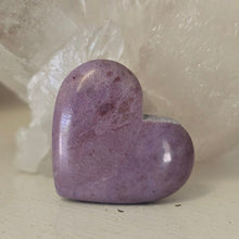Load image into Gallery viewer, Lavender Jade Heart
