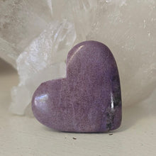 Load image into Gallery viewer, Lavender Jade Heart
