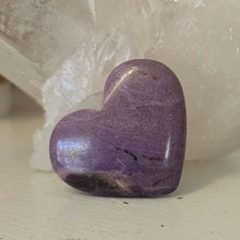 Load image into Gallery viewer, Lavender Jade Heart
