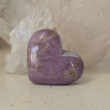 Load image into Gallery viewer, Lavender Jade Heart
