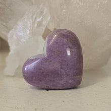 Load image into Gallery viewer, Lavender Jade Heart
