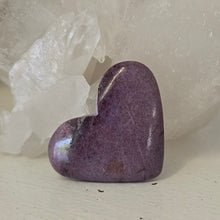Load image into Gallery viewer, Lavender Jade Heart
