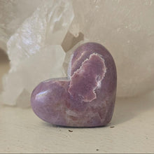 Load image into Gallery viewer, Lavender Jade Heart
