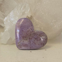 Load image into Gallery viewer, Lavender Jade Heart
