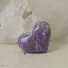 Load image into Gallery viewer, Lavender Jade Heart
