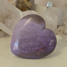 Load image into Gallery viewer, Lavender Jade Heart
