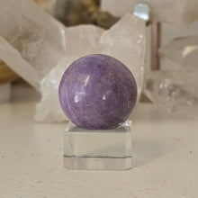 Load image into Gallery viewer, Lavender Jade Sphere

