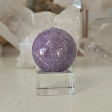 Load image into Gallery viewer, Lavender Jade Sphere
