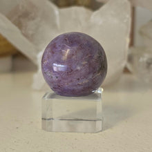 Load image into Gallery viewer, Lavender Jade Sphere
