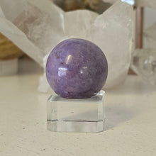 Load image into Gallery viewer, Lavender Jade Sphere
