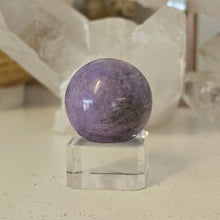 Load image into Gallery viewer, Lavender Jade Sphere
