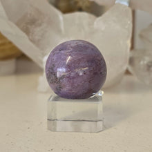 Load image into Gallery viewer, Lavender Jade Sphere
