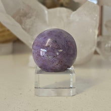 Load image into Gallery viewer, Lavender Jade Sphere
