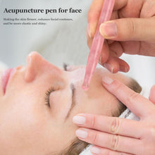 Load image into Gallery viewer, Rose Quartz Acupressure Pen
