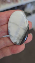 Load and play video in Gallery viewer, Owyhee Blue Opal Palmstone
