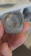 Load and play video in Gallery viewer, Chalcedony Agate Slice
