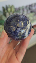 Load and play video in Gallery viewer, Sodalite Sphere
