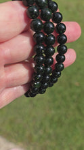Load and play video in Gallery viewer, Green Goldstone (Sandstone) Bracelet
