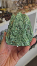 Load and play video in Gallery viewer, Fuchsite Raw Stone
