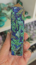 Load and play video in Gallery viewer, Azurite Malachite Tower
