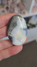 Load and play video in Gallery viewer, Owyhee Blue Opal Palmstone
