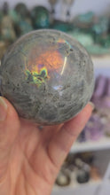 Load and play video in Gallery viewer, Purple Labradorite Sphere
