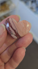 Load and play video in Gallery viewer, Australian Pink Opal Heart
