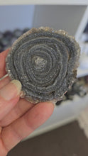 Load and play video in Gallery viewer, Chalcedony Agate Slice
