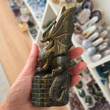 Load image into Gallery viewer, Tiger's Eye Dragon
