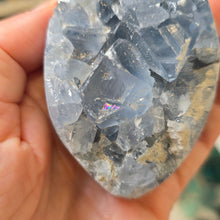 Load image into Gallery viewer, Celestite Cluster Egg
