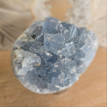 Load image into Gallery viewer, Celestite Cluster Egg
