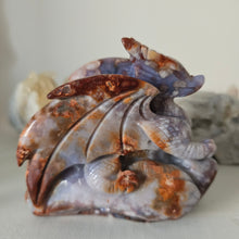 Load image into Gallery viewer, Flower Agate Dragon

