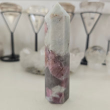 Load image into Gallery viewer, Pink Tourmaline Quartz Tower
