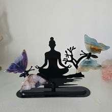 Load image into Gallery viewer, Yoga Lady - 2 Butterflies
