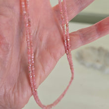 Load image into Gallery viewer, Rhodochrosite Faceted Necklace
