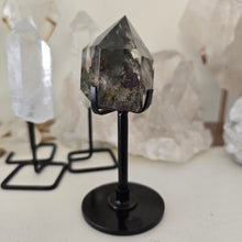 Load image into Gallery viewer, Garden Quartz Points on Stand
