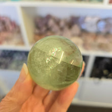 Load image into Gallery viewer, Green Fluorite Sphere
